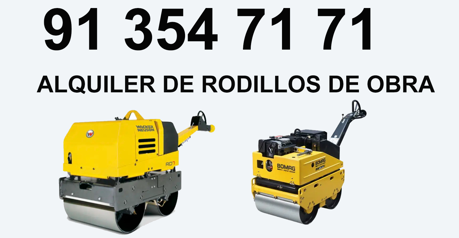 Maquina rodillos de Compactación de alquiler en Timón