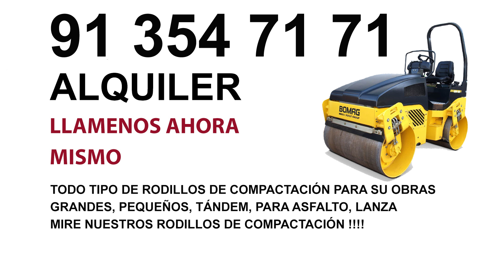 Navacerrada Alquiler  Bandejas Vibrantes