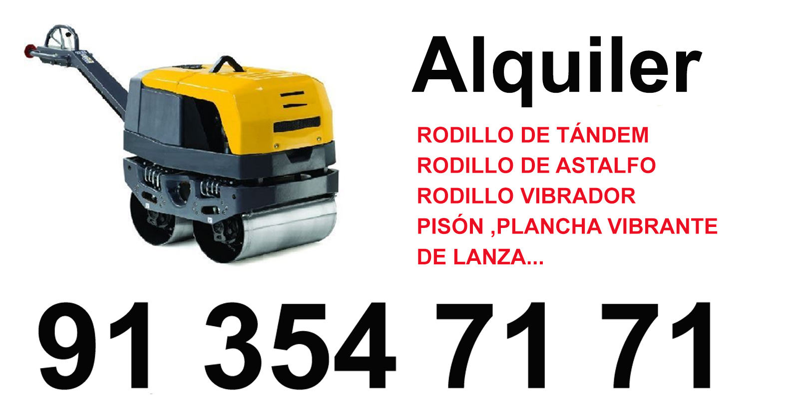 Alquiler  Bandejas Vibrantes Navacerrada